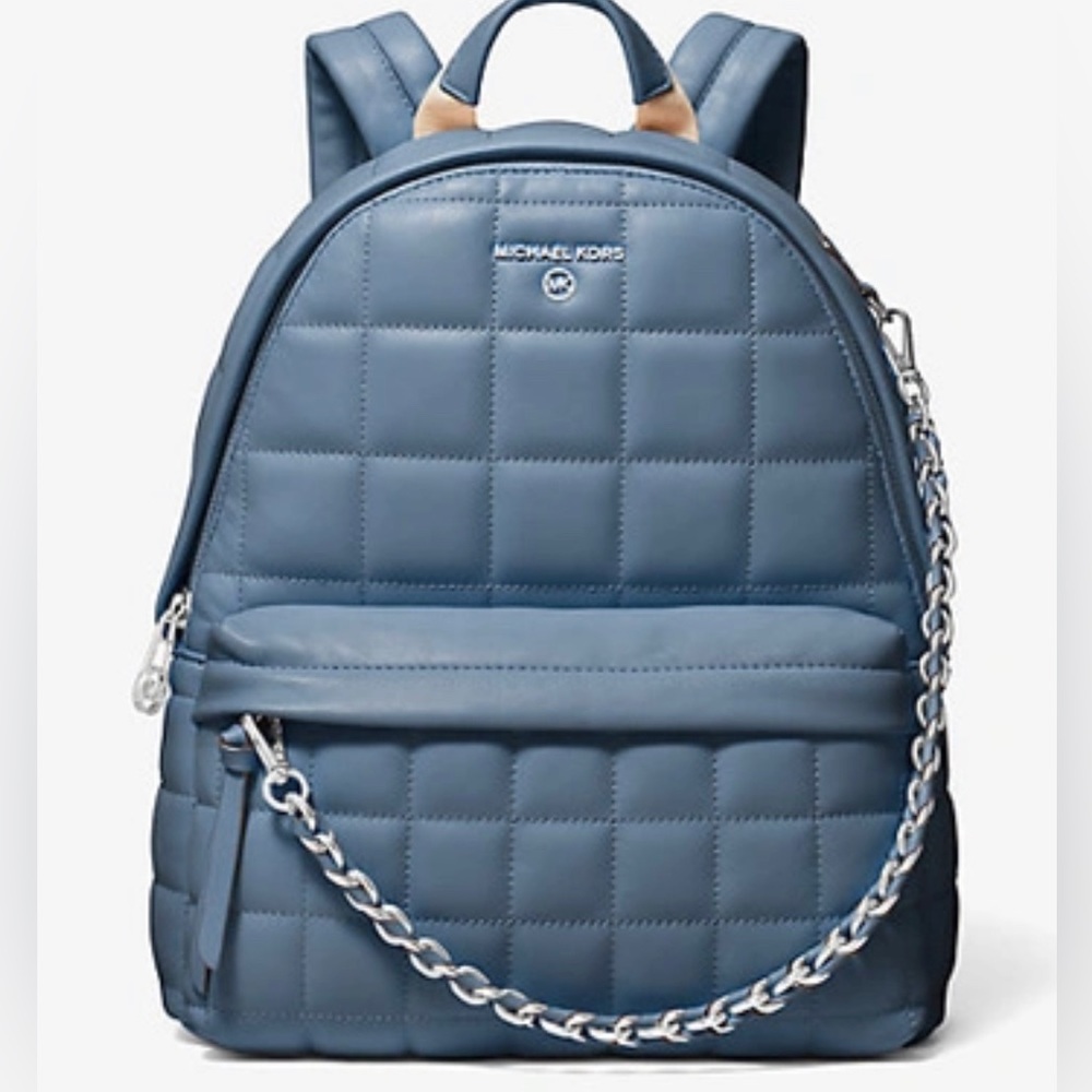 Micheal Kors Quilted Backpack Medium